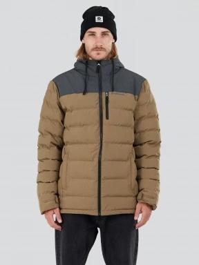 geaca matlasata de tranzitie pt. barbati Fundango Passat Padded Jacket maro 1