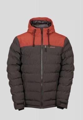 jacheta de strada pt. barbati Fundango Passat Padded Jacket maro 1