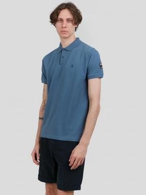 tricou cu guler pt. barbati Fundango Insignia Poloshirt albastru 1