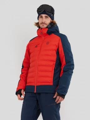 geaca de schi matlasata pt. barbati Fundango Orion Padded Jacket portocaliu 1