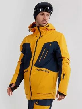 geaca de schi pt. barbati Fundango Decatur Jacket galben 1