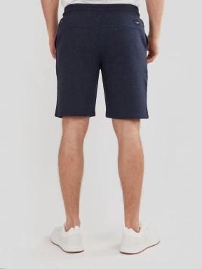 pantaloni scurti de trening pt. barbati Fundango Delon Sweatshort albastru inchis 3
