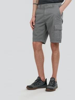 pantaloni scurti cu buzunare laterale pt. barbati Fundango Zack Cargo Shorts oliv 1
