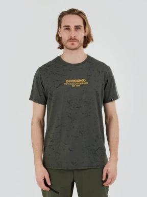 tricou pentru sport, cu maneci scurte pt. barbati Fundango Theory T-shirt oliv 1