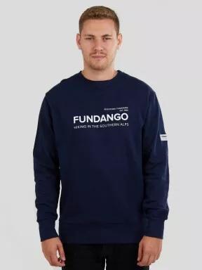 pulover pt. barbati Fundango Warren Sweatshirt albastru 1