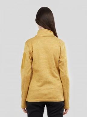 pulover polar pt. femei Fundango Antila Fleece Jacket galben 3
