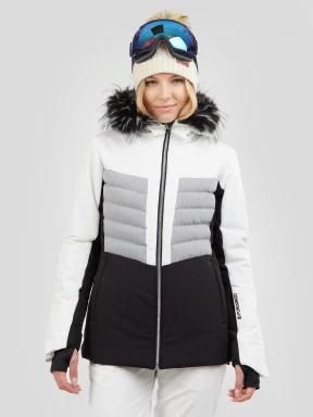 geaca de schi matlasata pt. femei Fundango Salina Padded Jacket alb 1