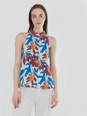 bluza pt. femei Fundango Myrto Sleeveless Shirt multicolor 1