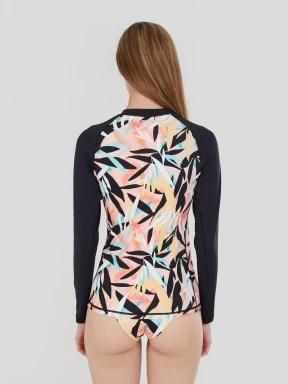 lycra cu maneci lungi pt. femei Fundango Joyce Long Sleeve Rashguard negru 3