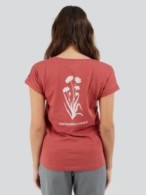 tricou cu maneci scurte pt. femei Fundango Lima T-shirt rosu 3