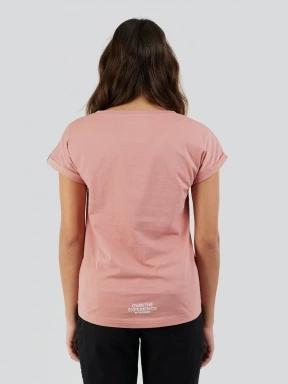 tricou cu maneci scurte pt. femei Fundango Lima T-shirt roz 3