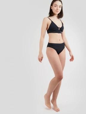 sutien bikini pt. femei Fundango Sahara V-neck Cami Top negru 3