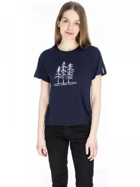 tricou cu maneci scurte pt. femei Fundango Joplin albastru inchis 1