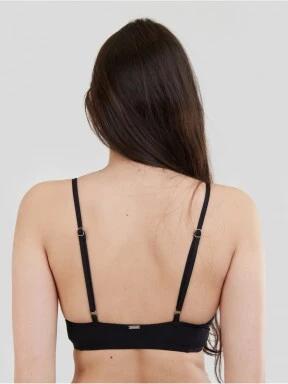 sutien bikini pt. femei Fundango Sahara V-neck Cami Top negru 3