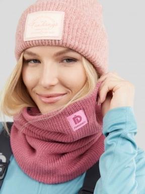 esarfa tubulara Fundango Elion Neckwarmer roz 3
