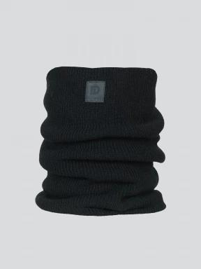 esarfa tubulara Fundango Elion Neckwarmer negru 1