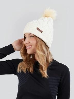 caciula cu mot pt. femei Fundango Renna Beanie alb 3