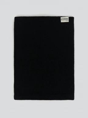 esarfa tubulara Fundango Tara Neckwarmer negru 1