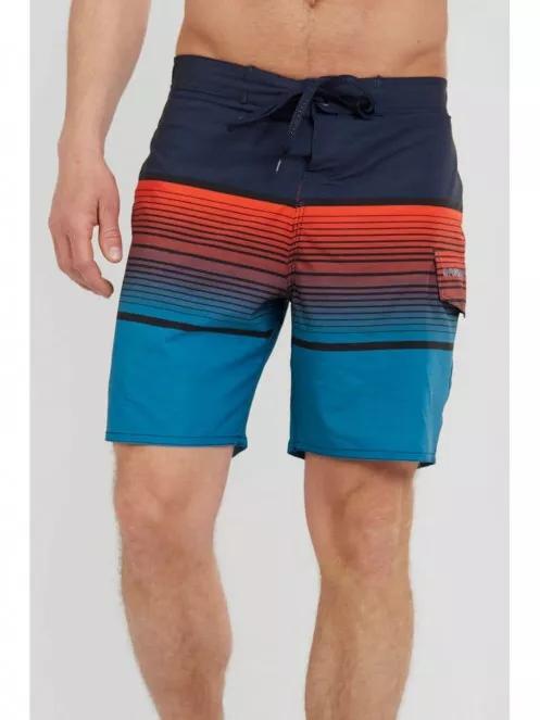 sort de plaja pt. barbati Fundango Salimu Boardshort portocaliu 2