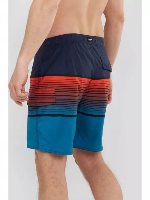 sort de plaja pt. barbati Fundango Salimu Boardshort portocaliu 3