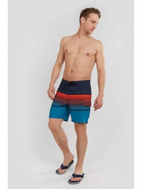 sort de plaja pt. barbati Fundango Salimu Boardshort portocaliu 5