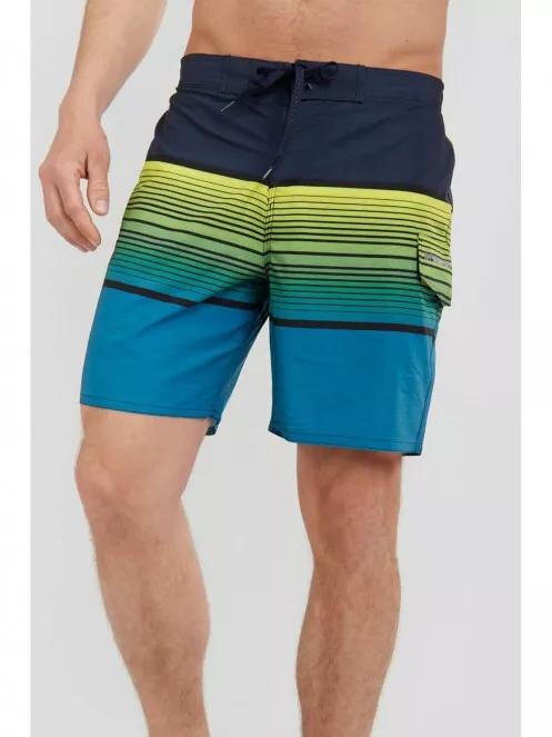 sort de plaja pt. barbati Fundango Salimu Boardshort albastru inchis 2