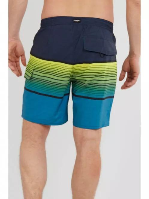 sort de plaja pt. barbati Fundango Salimu Boardshort albastru inchis 3