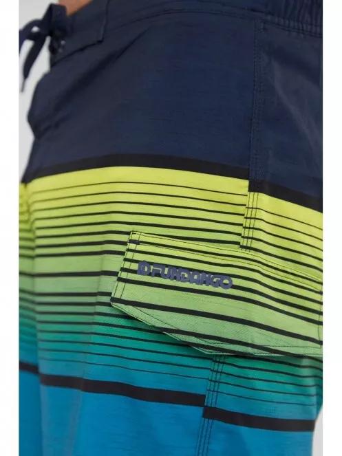sort de plaja pt. barbati Fundango Salimu Boardshort albastru inchis 4