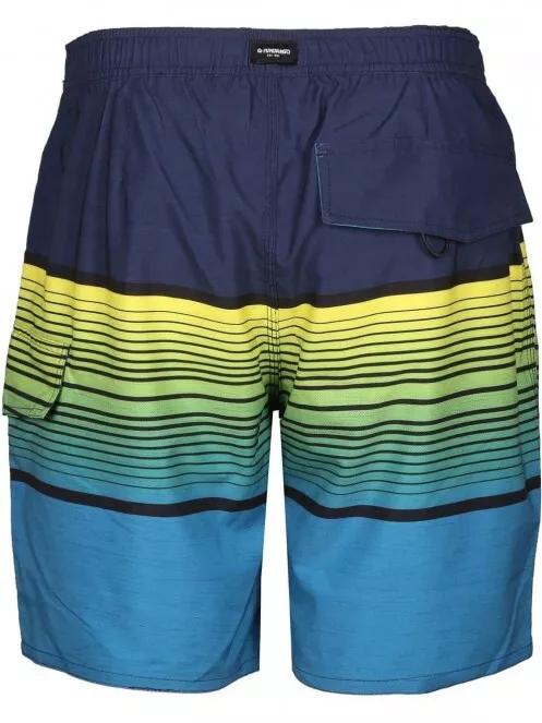 sort de plaja pt. barbati Fundango Salimu Boardshort albastru inchis 7