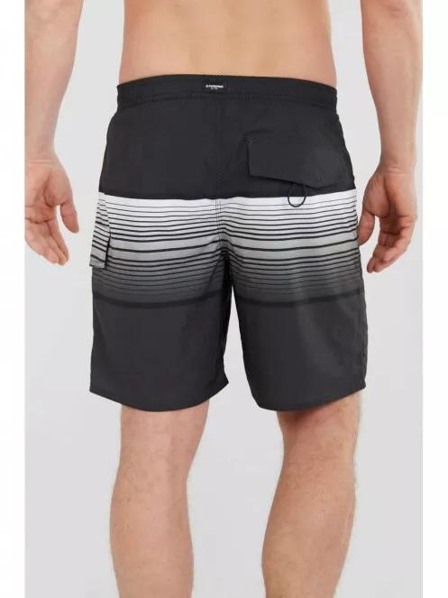 sort de plaja pt. barbati Fundango Salimu Boardshort negru 4