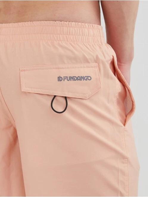 sorturi de baie pentru barbati pt. barbati Fundango Bono Boardshort roz 6