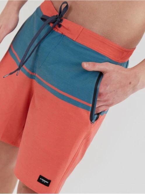 sort de plaja pt. barbati Fundango Morris Boardshort rosu 5