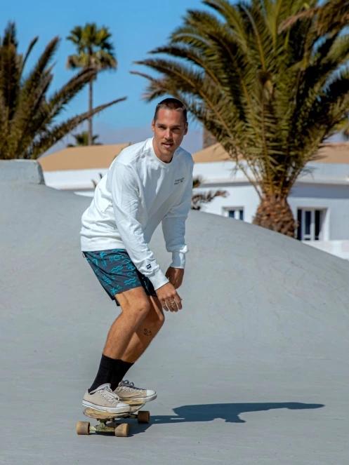 boardshort pt. barbati Fundango Bono Print Boardshort albastru 7