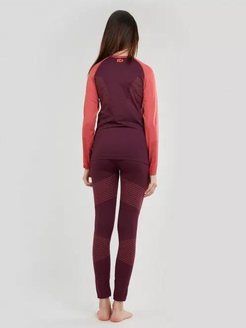 set de lenjerie de corp pt. femei Fundango Seamless Baselayer Set magenta 3