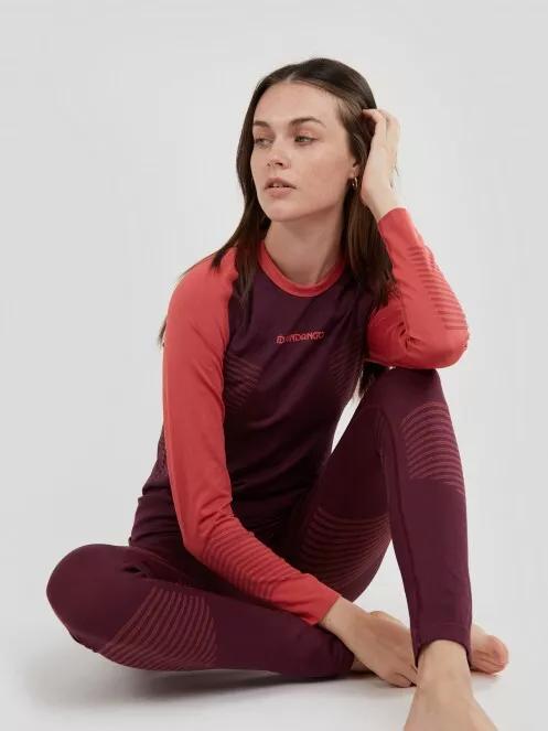 set de lenjerie de corp pt. femei Fundango Seamless Baselayer Set magenta 4