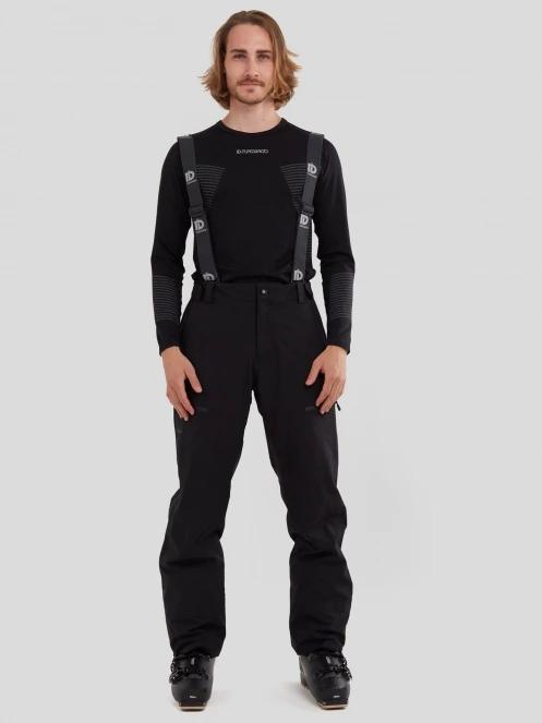 pantaloni de schi pt. barbati Fundango Mugo Fullzip Pants negru 2