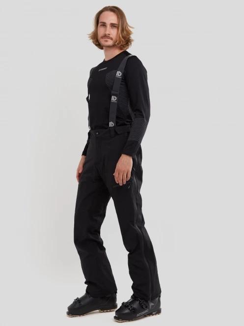 pantaloni de schi pt. barbati Fundango Mugo Fullzip Pants negru 4