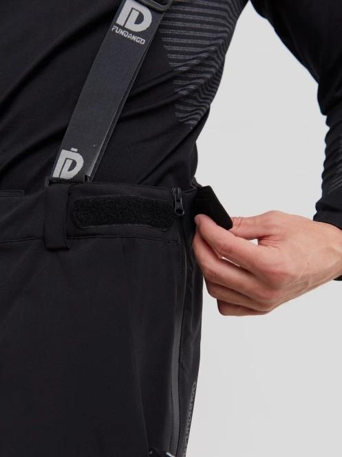 pantaloni de schi pt. barbati Fundango Mugo Fullzip Pants negru 7