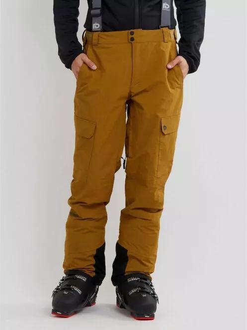 pantaloni de schi pt. barbati Fundango Sierra Colourblock Pants maro 2