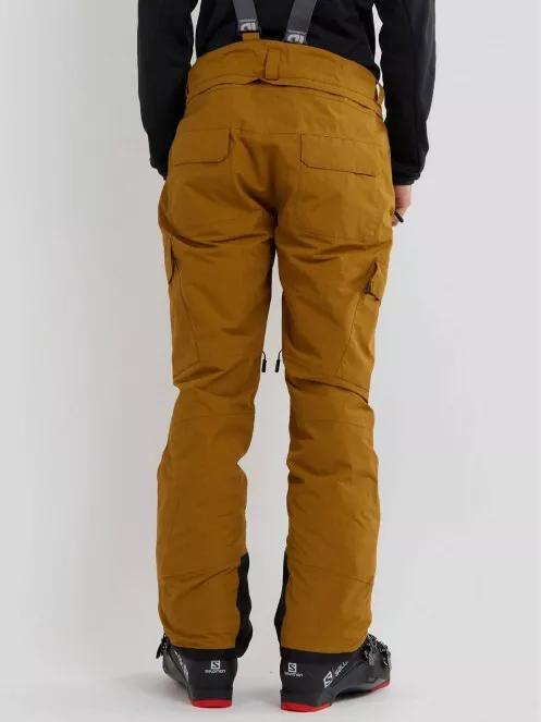 pantaloni de schi pt. barbati Fundango Sierra Colourblock Pants maro 3