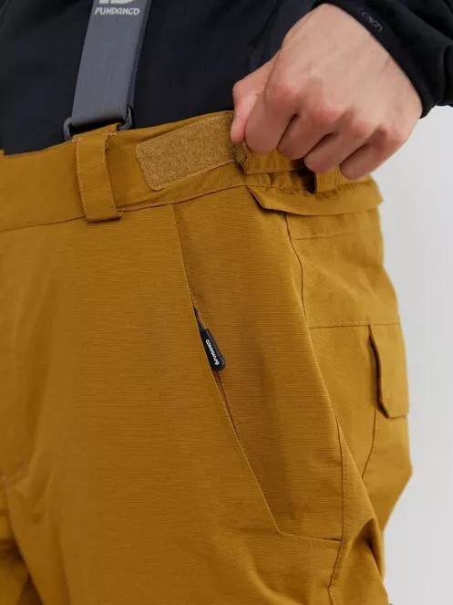 pantaloni de schi pt. barbati Fundango Sierra Colourblock Pants maro 6