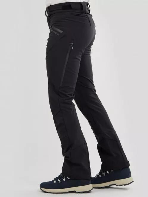 pantaloni de drumetie pt. barbati Fundango Rob Softshell Pant negru 4
