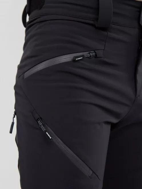 pantaloni de drumetie pt. barbati Fundango Rob Softshell Pant negru 5