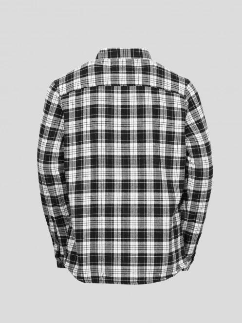 jacheta camasa pt. barbati Fundango Roddy Lined Shirt negru 10