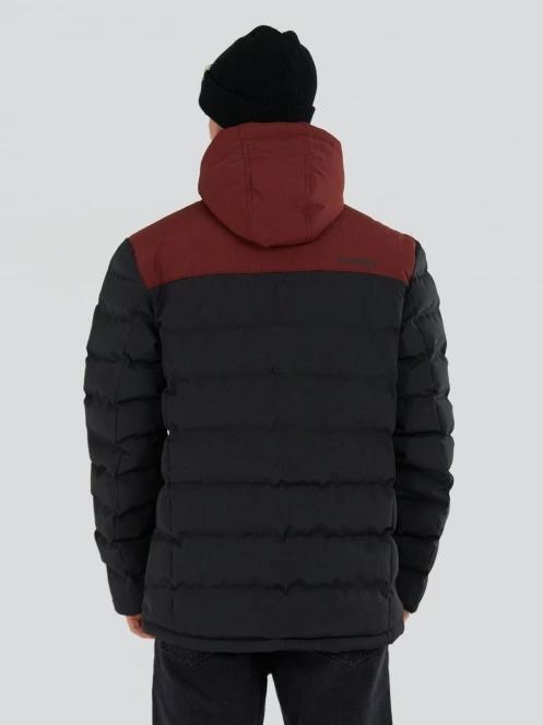 geaca matlasata de tranzitie pt. barbati Fundango Passat Padded Jacket rosu 3