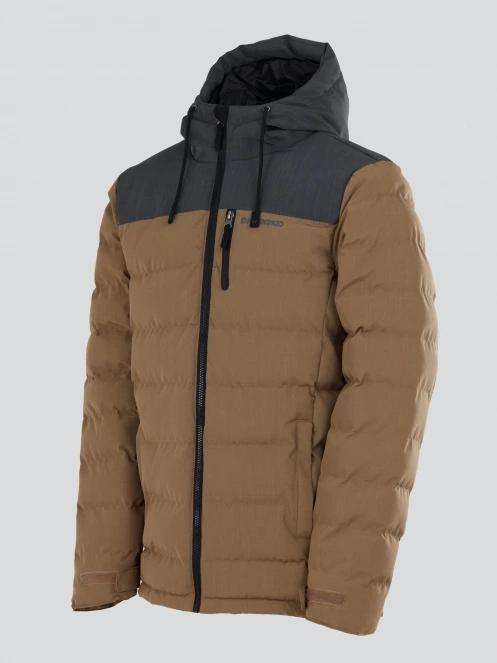 geaca matlasata de tranzitie pt. barbati Fundango Passat Padded Jacket maro 8