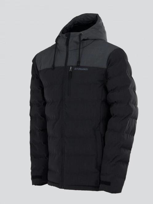 geaca matlasata de tranzitie pt. barbati Fundango Passat Padded Jacket negru 9