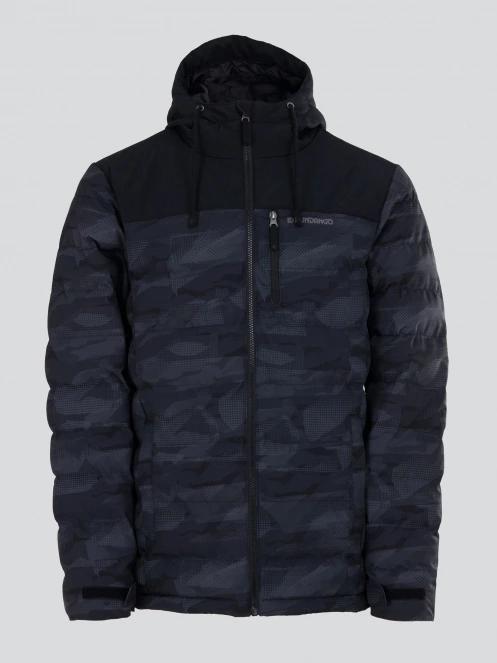 geaca matlasata de tranzitie pt. barbati Fundango Passat Padded Jacket gri 8