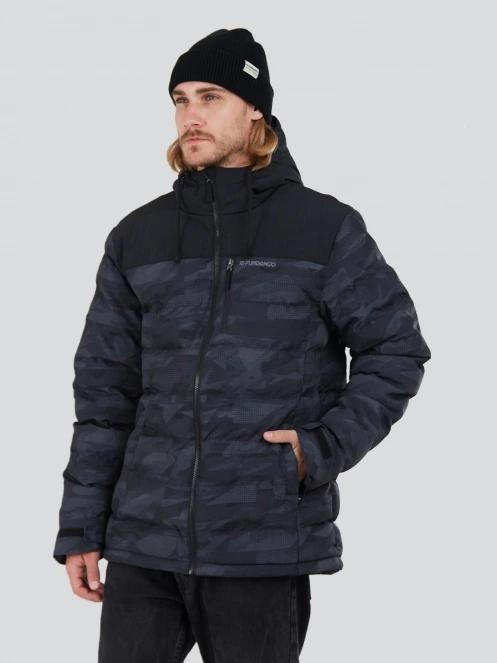 geaca matlasata de tranzitie pt. barbati Fundango Passat Padded Jacket gri 2
