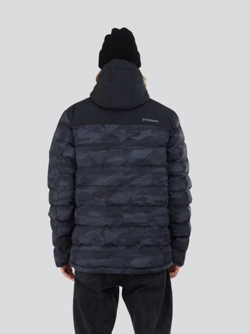 geaca matlasata de tranzitie pt. barbati Fundango Passat Padded Jacket gri 3